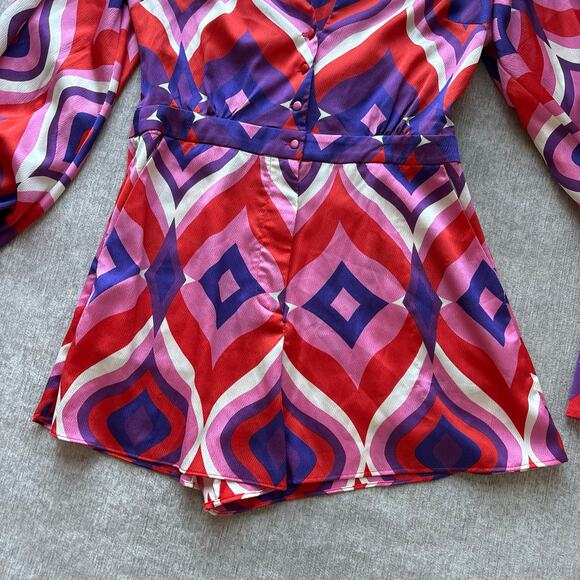 Alexis Siven Romper in Kaleidoscope - Picture 5 of 6